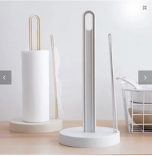 Load image into Gallery viewer, 2X Toilet Kitchen Paper Towel Roller Tissue Holder Plastic Rack
