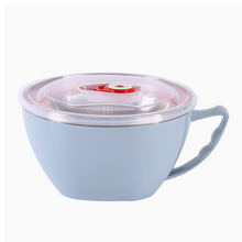 Load image into Gallery viewer, Stainless Steel Bowl with Handle Anti Scalding Kitchenware Mixing Bowl
