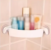 Load image into Gallery viewer, Triangle Storage Rack Multi-Use Bathroom Kitchen Corner Wall Mounted Rack
