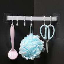 Load image into Gallery viewer, 2XMultifunction Kitchen Storage Hook Cupboard 6 Hook Home Organizer Storage Rack
