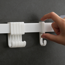 Load image into Gallery viewer, 2XMultifunction Kitchen Storage Hook Cupboard 6 Hook Home Organizer Storage Rack
