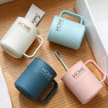 Load image into Gallery viewer, 2XMouthwash Cup,Dual-Color Contrast,Stackable Design Saves Bathroom Space
