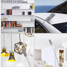 Load image into Gallery viewer, Extra-Long Retractable Duster with Extendable Rod Reusable Microfiber Brush
