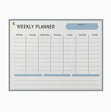Load image into Gallery viewer, Magnetic Weekly Planner Whiteboard
