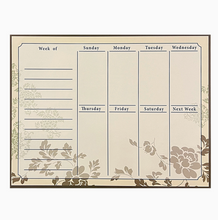 Load image into Gallery viewer, Magnetic Weekly Planner Whiteboard
