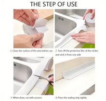 Load image into Gallery viewer, 2XPVC Waterproof Sealing Tape Bathroom Toilet Caulk Tapes
