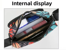 Load image into Gallery viewer, Lightweight Small Square Bag for All Seasons Floral Shoulder Messenger
