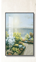Load image into Gallery viewer, frameless Spring Scenery Sea Flower Green Plants Posters
