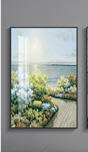 Load image into Gallery viewer, frameless Spring Scenery Sea Flower Green Plants Posters
