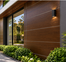 Load image into Gallery viewer, Aluminum Composite Panel ACM Sheet -  Walnut wood color
