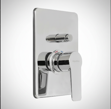 Load image into Gallery viewer, Aquatica Goccia Shower Mixer Bath Diverter Mains Pressure Chrome
