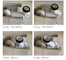 Load image into Gallery viewer, Flexible Toilet Pan Convertor 100-300mm off set
