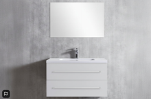 Load image into Gallery viewer, Vanity - Misty Series Plywood in White/Black - 100% Water Proof
