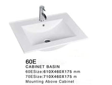 Load image into Gallery viewer, Ceramic Cabinet Basin - Rectangle Series 600-1500mm
