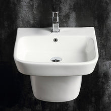 Load image into Gallery viewer, Hand Wash Basin White Ceramic Wall Hung Basin #406
