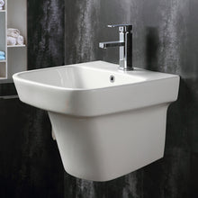 Load image into Gallery viewer, Hand Wash Basin White Ceramic Wall Hung Basin #406
