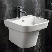 Load image into Gallery viewer, Hand Wash Basin White Ceramic Wall Hung Basin #406
