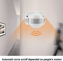 Load image into Gallery viewer, Automatic Day Night Motion Sensor Light Switch for Indoor Outdoor Corridor Bathroom
