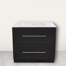 Load image into Gallery viewer, Vanity - Jess Series Freestanding  - 100% Water Proof In Black
