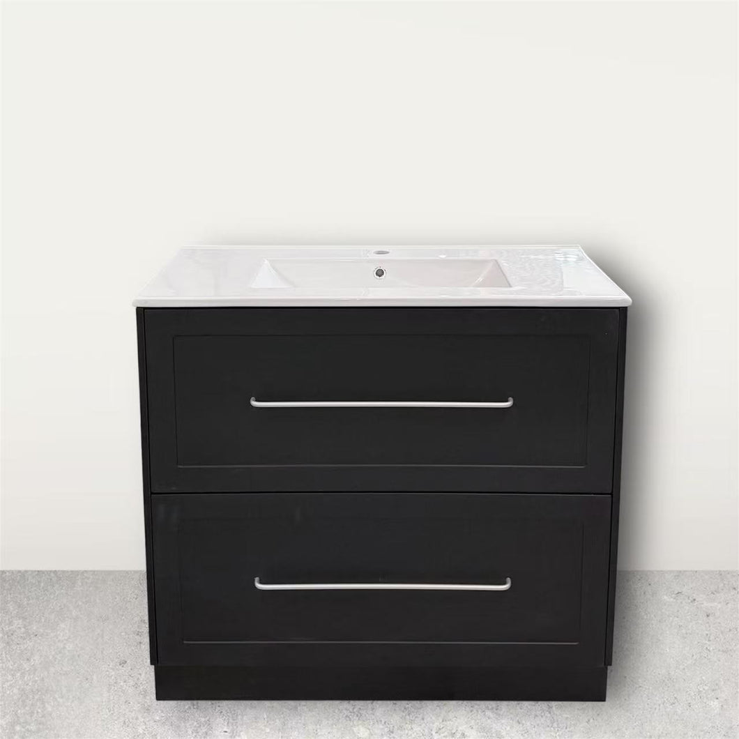 Vanity - Jess Series Freestanding  - 100% Water Proof In Black
