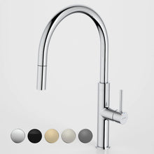 Load image into Gallery viewer, CAROMA Liano II Pull Out Sink Mixer - Brushed Nickel/Chrome
