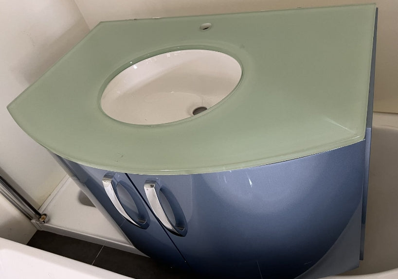 Special offer Hung Vanity - 900mm in Blue