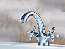 Load image into Gallery viewer, Copper Basin Water Tap Double Handles - 2017
