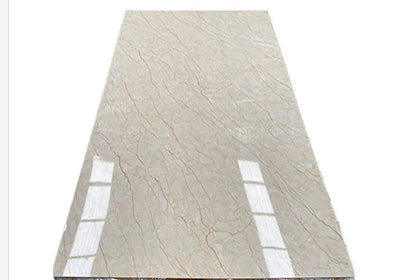 PVC UV Marble Stone Board - Light Grey Net Color