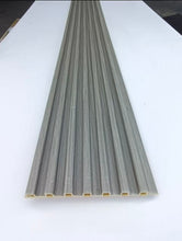 Load image into Gallery viewer, Fluted Panels 150x3000mm WPC Slated Wall Panel - Grey
