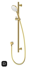 Load image into Gallery viewer, METHVEN TUROA SLIDE SHOWER - GOLD COLOUR
