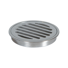 Load image into Gallery viewer, Round Brass Tile Floor Grates 100mm
