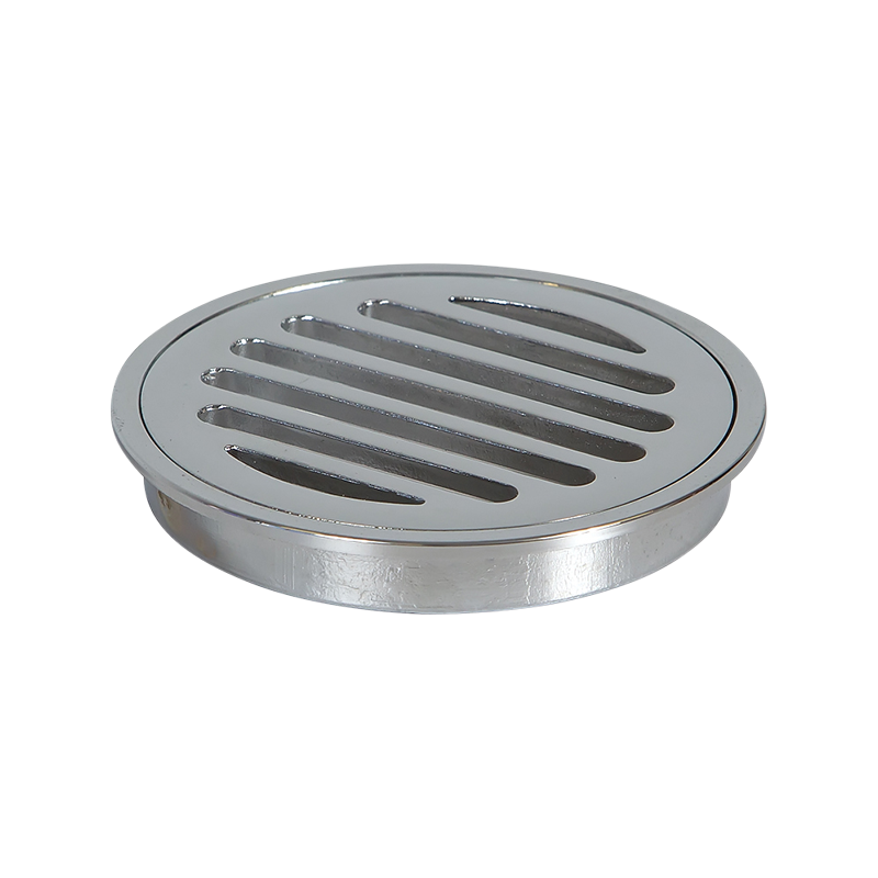 Round Brass Tile Floor Grates 100mm