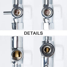 Load image into Gallery viewer, 1/2 Brass T-Valve Adapter Attachment for Toilet Bidet Sprayer with Shut Off Valve
