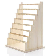 Load image into Gallery viewer, Solid Wood Earring Rack Earing Hanger Household
