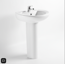 Load image into Gallery viewer, Pedestal Basin with Standard Drainage Hole
