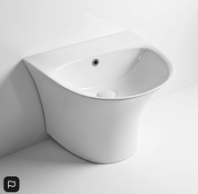 Load image into Gallery viewer, Hand Wash Basin White Ceramic Wall Hung Basin #405
