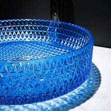 Load image into Gallery viewer, Modern Crystal Basin Wash Glass Sink - Blue Glass
