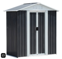 Load image into Gallery viewer, Sliding Door Gable Roof Shed - L1582xD844xH1843
