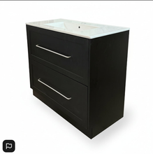 Load image into Gallery viewer, Vanity - Jess Series Freestanding  - 100% Water Proof In Black
