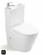 Load image into Gallery viewer, 2 in 1 Toilet Basin Combo Combined Toilet and Sink #2866
