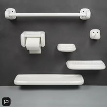 Load image into Gallery viewer, Six Piece Set Bathroom Ceramic accessories

