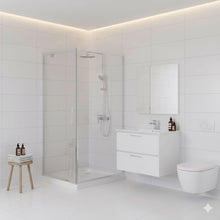 Load image into Gallery viewer, ZENITH SQUARE FRONT SHOWER BOX - with pivot door 1200x900x2000mm
