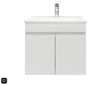 Load image into Gallery viewer, Vanity - Heron Series Plywood in White Color - 100% Water Proof
