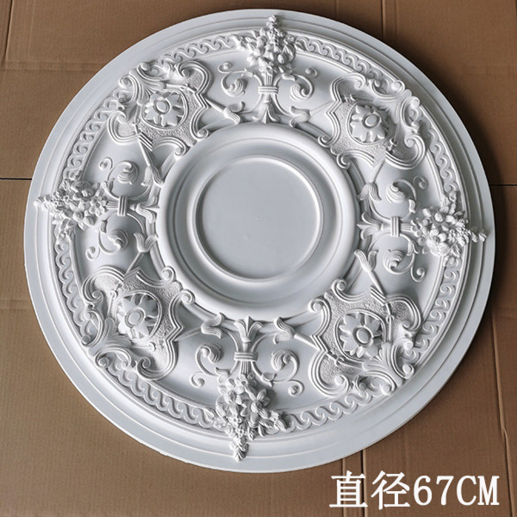 New Flower Ceiling Medallion - 670mm