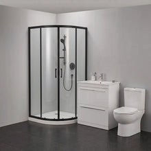 Load image into Gallery viewer, Bathroom Combo With 900mm Shower and 900mm Freestanding Vanity
