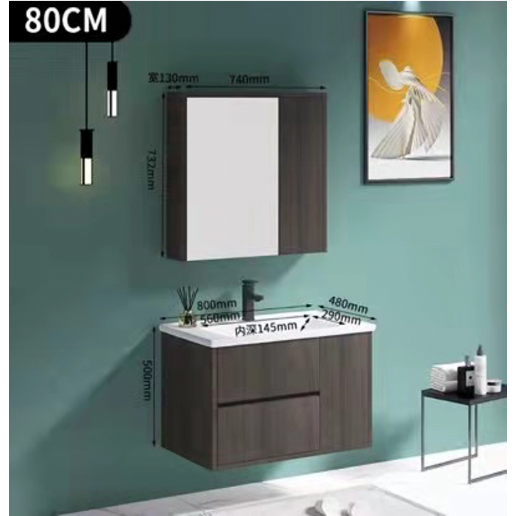 The European Bathroom Vanity Set 100% WaterProof - H20