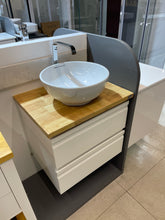 Load image into Gallery viewer, Vanity - Elite Series Pinewood - 100% Water Proof 600mm white
