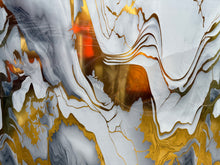 Load image into Gallery viewer, PVC UV Marble Stone Board - Gold Plated
