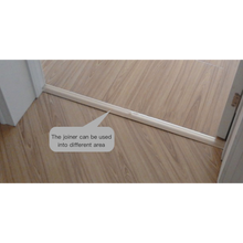 Load image into Gallery viewer, Joint Edge Chrome Trim - Aluminum Carpet And Flooring Cover Strips
