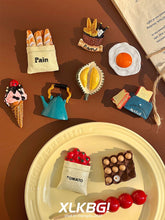 Load image into Gallery viewer, 4-12.5cm 3D Simulated Food Fridge Magnet Cartoon
